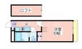 レオパレス南加賀屋の間取図