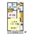 ファミール御池の間取図