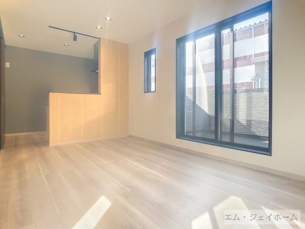居室・リビング(建築中)