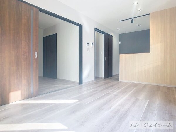居室・リビング(建築中)