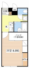 エイペックス彦根芹橋の間取図