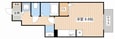 グリーンハイムの間取図