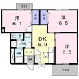 アビテＫの間取図