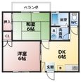 コーポ春の間取図