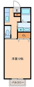 パロス四町目の間取図