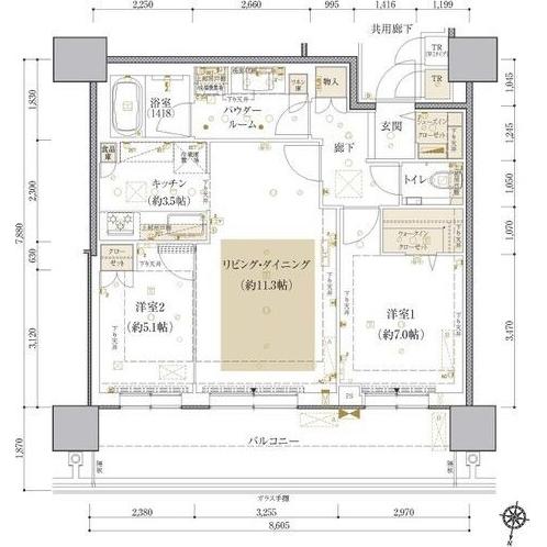 間取図