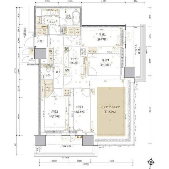 間取図