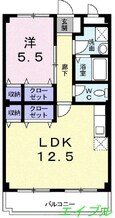 マンションエトランゼの間取図