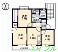 パークスター　A棟の間取図
