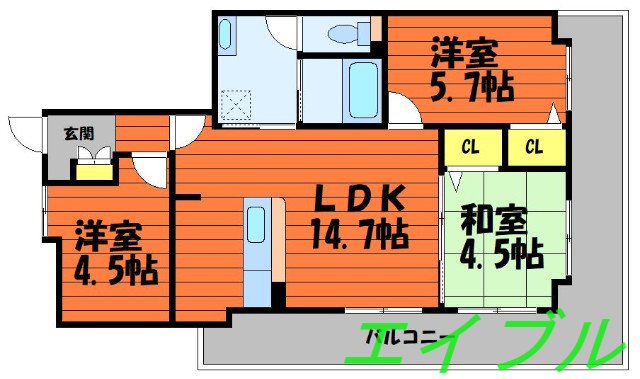 間取図
