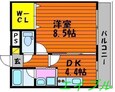 ハートフル医大南の間取図