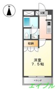 グリーンパレスⅢの間取図