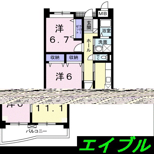 間取図