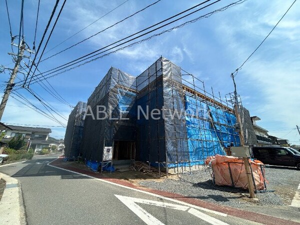 建物外観(建築中)