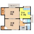 川崎アパートの間取図