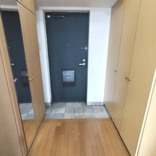 玄関(※清掃前の写真です)