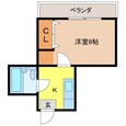 ベルメゾン（梅香崎）の間取図