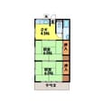 長崎本線 高田駅 2階建 築49年の間取図
