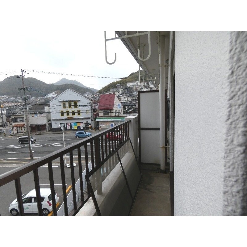 キャッスル打坂のバルコニー