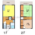 小川アパートC棟の間取図