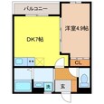 長崎本線 肥前古賀駅 3階建 築1年の間取図