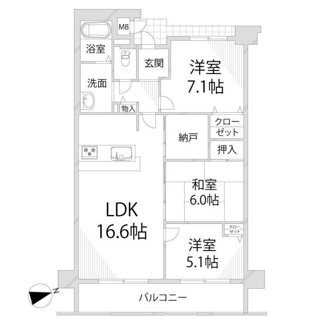 間取図
