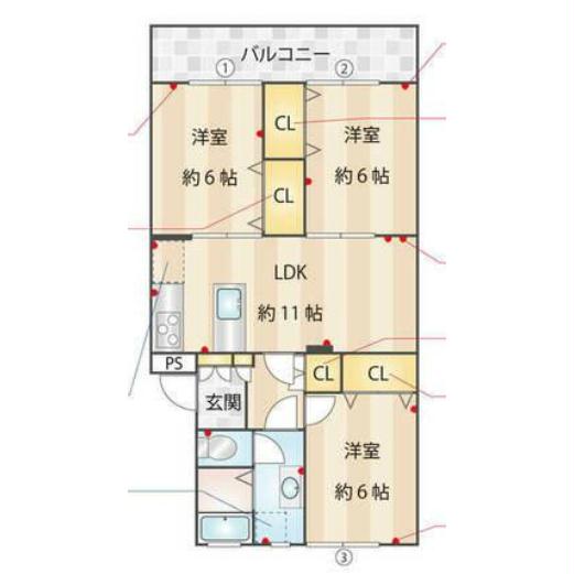 間取図