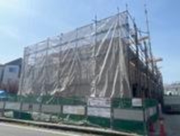 エントランス部分(建築中)