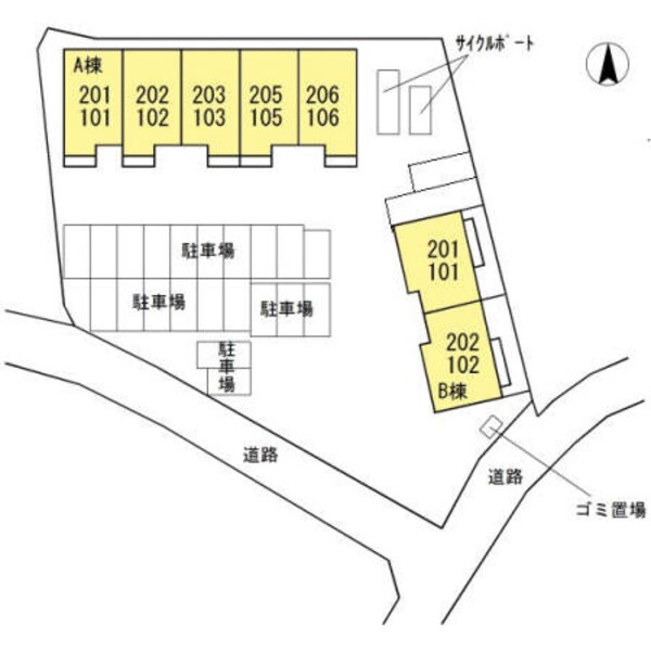 駐車場配置図