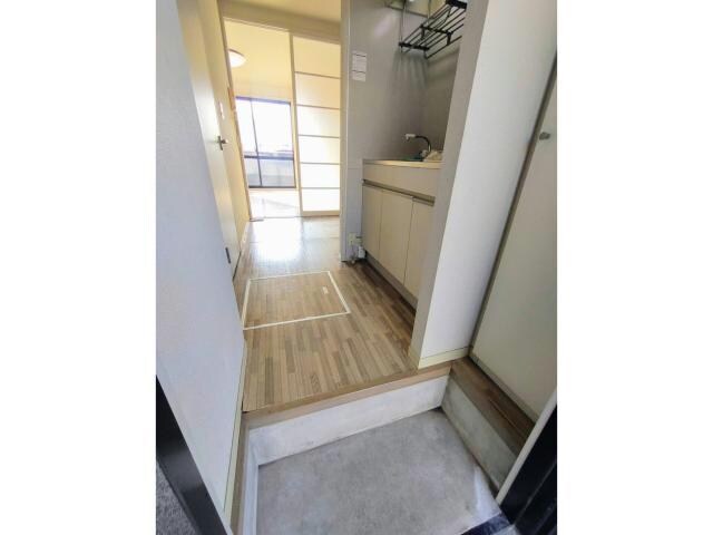 ライオンズ17の玄関回り