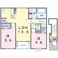 パラッツオ　Ｂの間取図