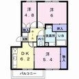 メゾンドールの間取図