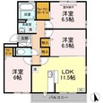 ランロード　C棟の間取図