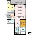 パーシモン駅南Ⅱの間取図