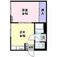 グリーンハイツの間取図