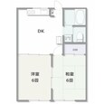 クリーンハイツAの間取図