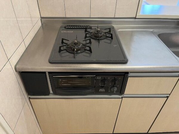 建物設備(二口コンロ(グリル付))
