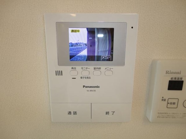 セキュリティ(カメラ付インターホン)