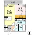 D-residence霞町3丁目の間取図