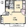 ラパルテール弐番館 翔の間取図