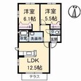 メゾン　ダイイチの間取図