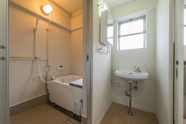 洗面・脱衣所(ビレッジハウスの同一物件・同一タイプの間取りの写真です)