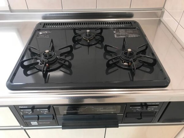 建物設備(3口グリル付ガスコンロ)