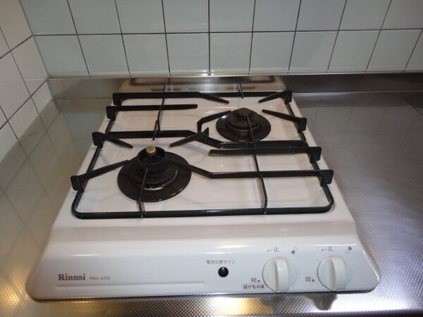 キッチン(2口ガスコンロ（イメージ）)