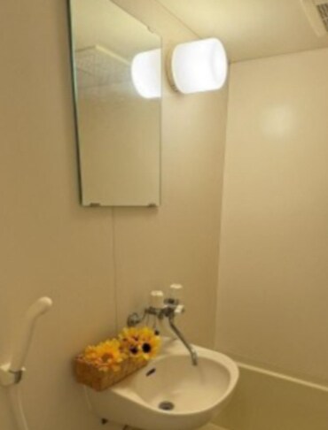 物件内観写真9　(ゆったりとスペースのある洗面所)