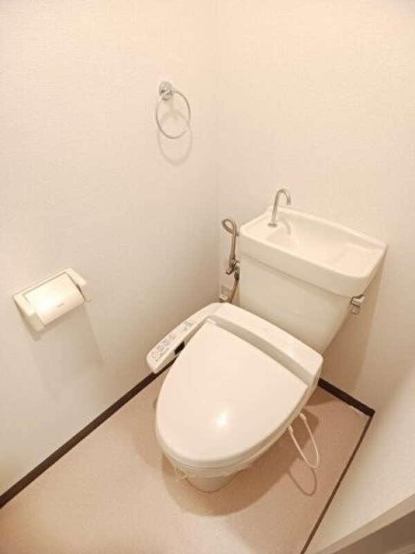 トイレ(コンパクトで使いやすいトイレです)