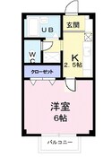 イグレック。楯　Ａの間取図