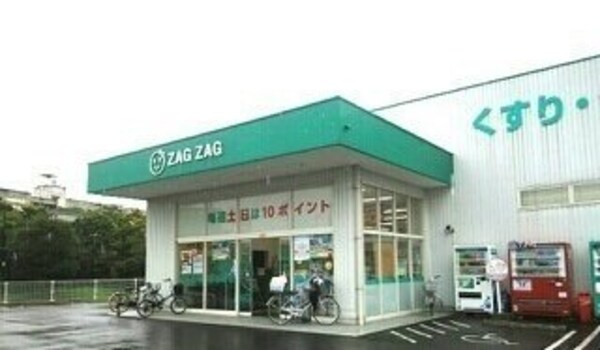 周辺環境(ザグザグ上福岡店さんまで600m)