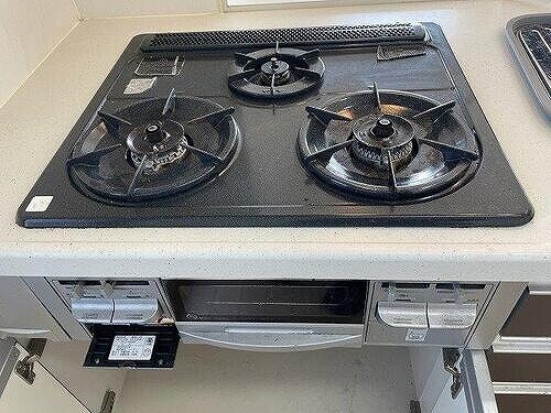 建物設備(ガスコンロ（退去時撮影2025/9）)