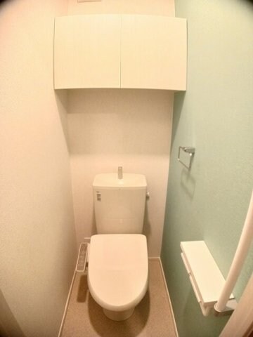 物件内観写真16　(落ち着いた色調のトイレです)